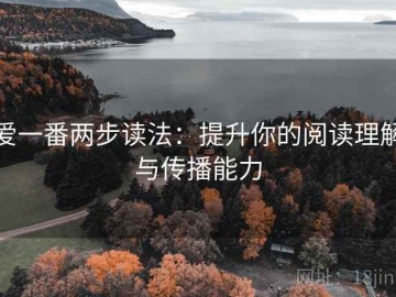 爱一番两步读法：提升你的阅读理解与传播能力