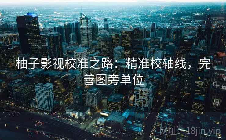 柚子影视校准之路：精准校轴线，完善图旁单位