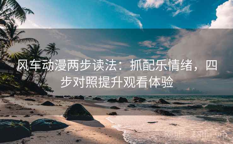 风车动漫两步读法：抓配乐情绪，四步对照提升观看体验